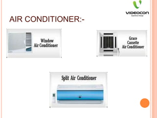 AIR CONDITIONER:-