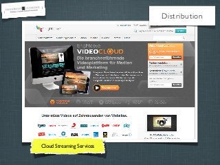 Distribution

Cloud Streaming Services

 
