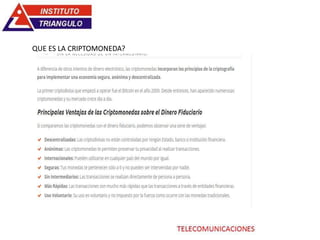 QUE ES LA CRIPTOMONEDA?
 