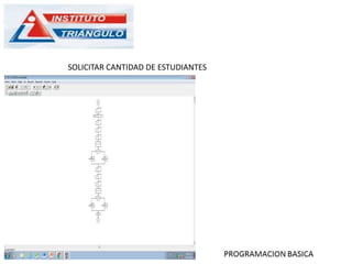 SOLICITAR CANTIDAD DE ESTUDIANTES
 