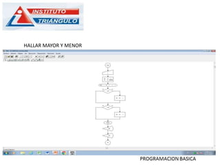 HALLAR MAYOR Y MENOR
 