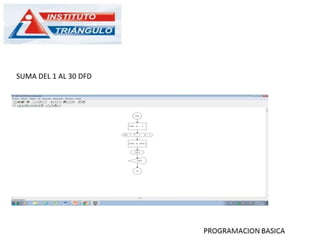SUMA DEL 1 AL 30 DFD
 