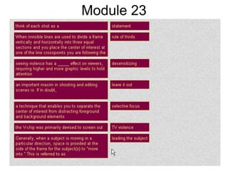 Module 23
 