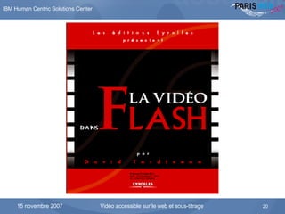 La vidéo dans Flash… ça s’apprend ! 