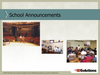 School Announcements 