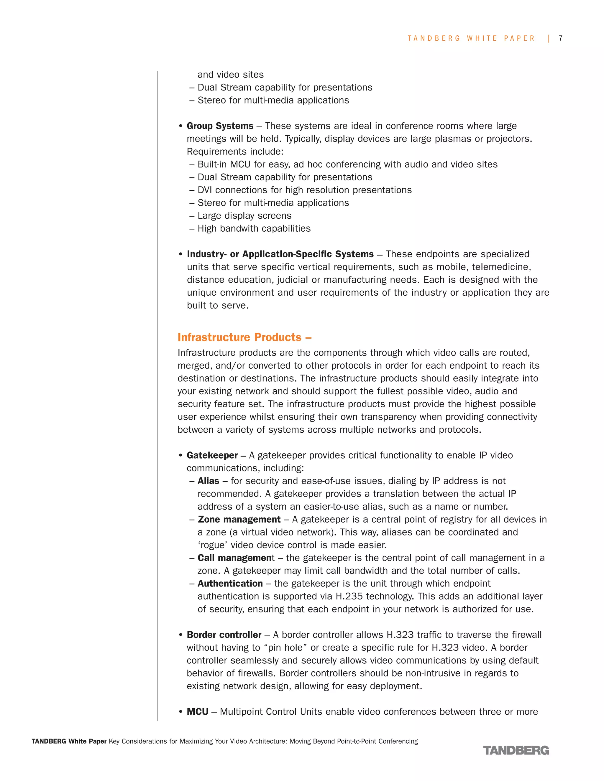 Curated visual reference: Fresh Look at Video Conferencing Architecture