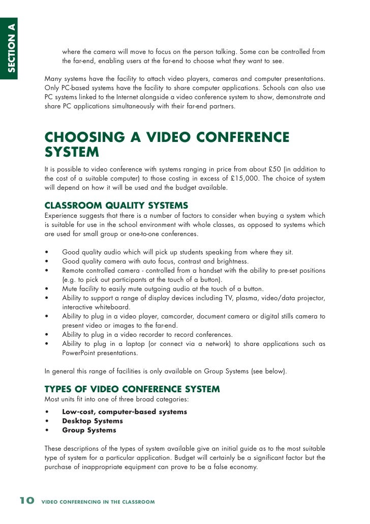 Video Conferencing PAGES