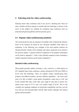 Technical Conference Method Example Video Conferencing Tools for Distance Education | PDF