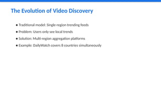How Video Discovery Platforms Operate in 2026: Multi-Region Aggregation ...