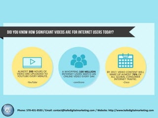 Phone: 570-431-9593 / Email: contact@kafedigitalmarketing.com / Website: http://www.kafedigitalmarketing.com
 