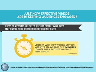 Phone: 570-431-9593 / Email: contact@kafedigitalmarketing.com / Website: http://www.kafedigitalmarketing.com
 