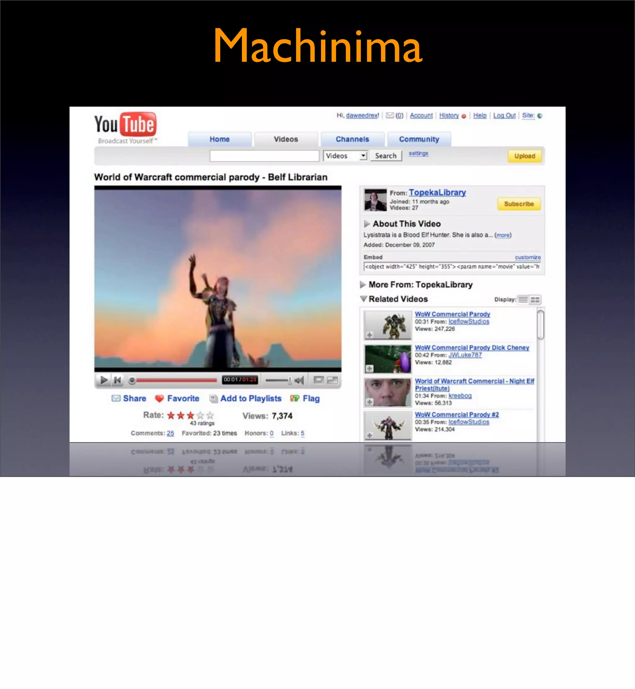 Video on the Web - the longer version