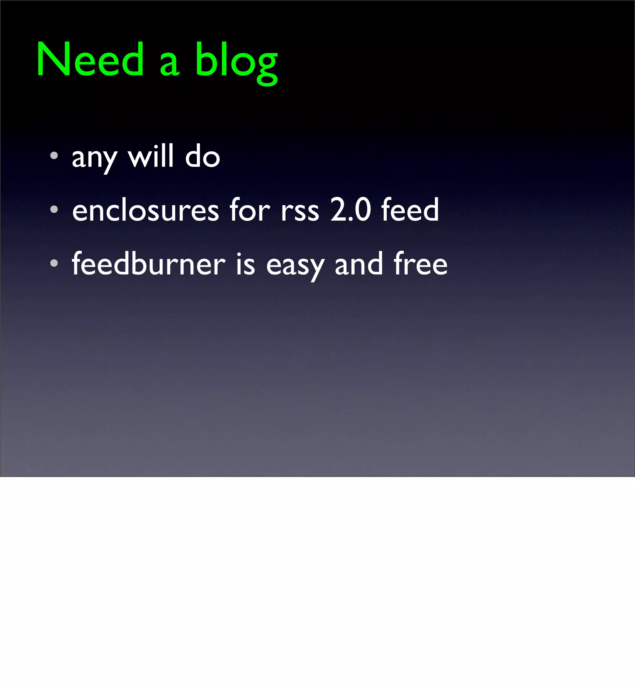 Video on the Web - the longer version