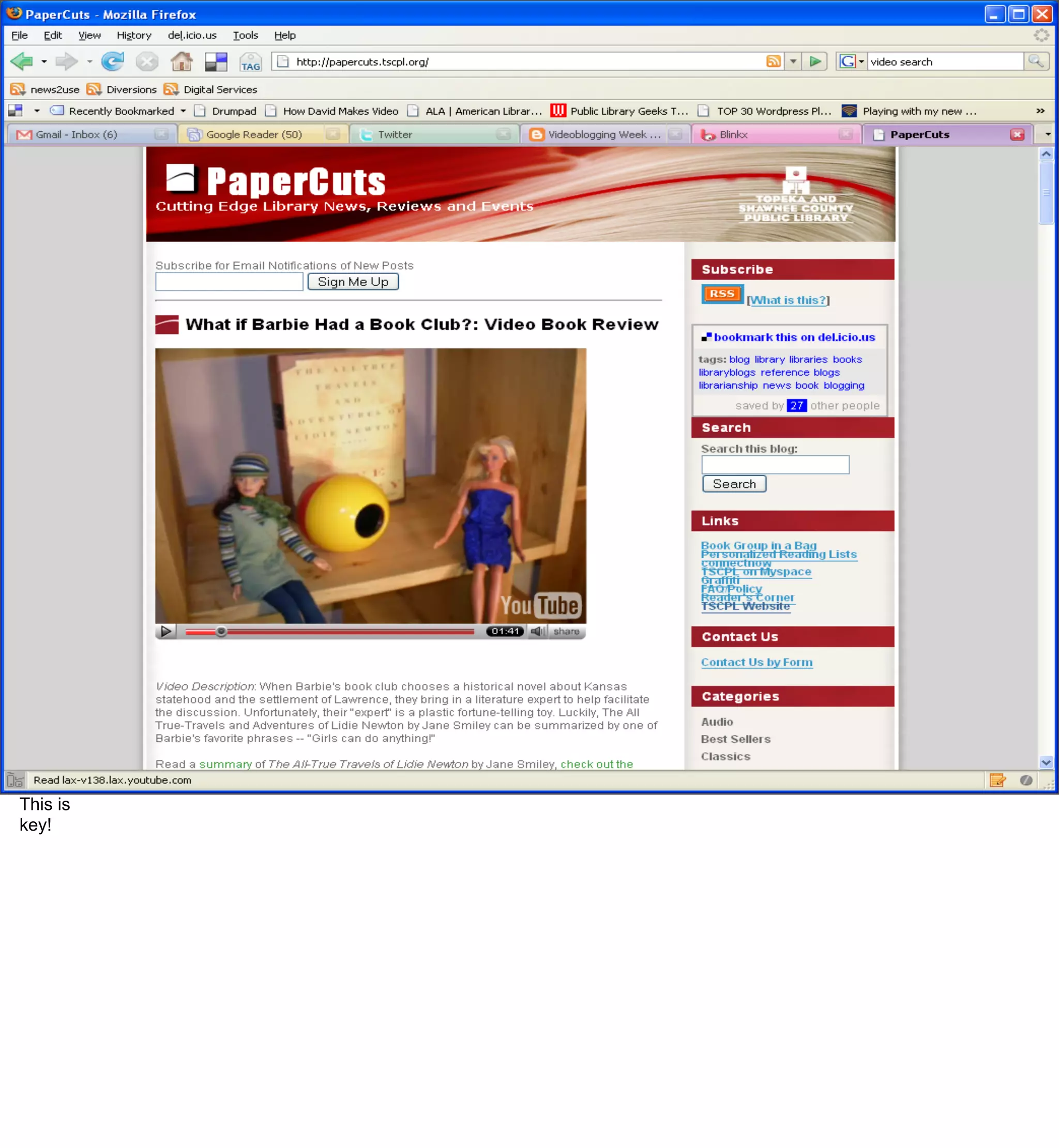 Video on the Web - the longer version