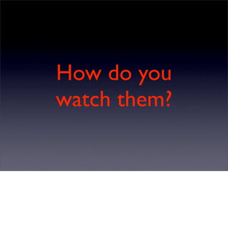 Video on the Web - the longer version
