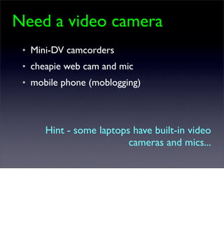 Video on the Web - the longer version