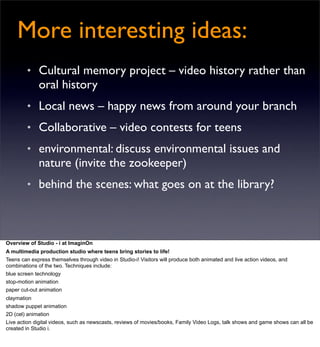 Video on the Web - the longer version