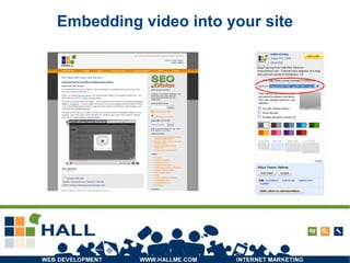 Embedding video into your site 