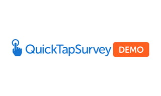 Uber vs Taxis, a Demo by QuickTapSurvey