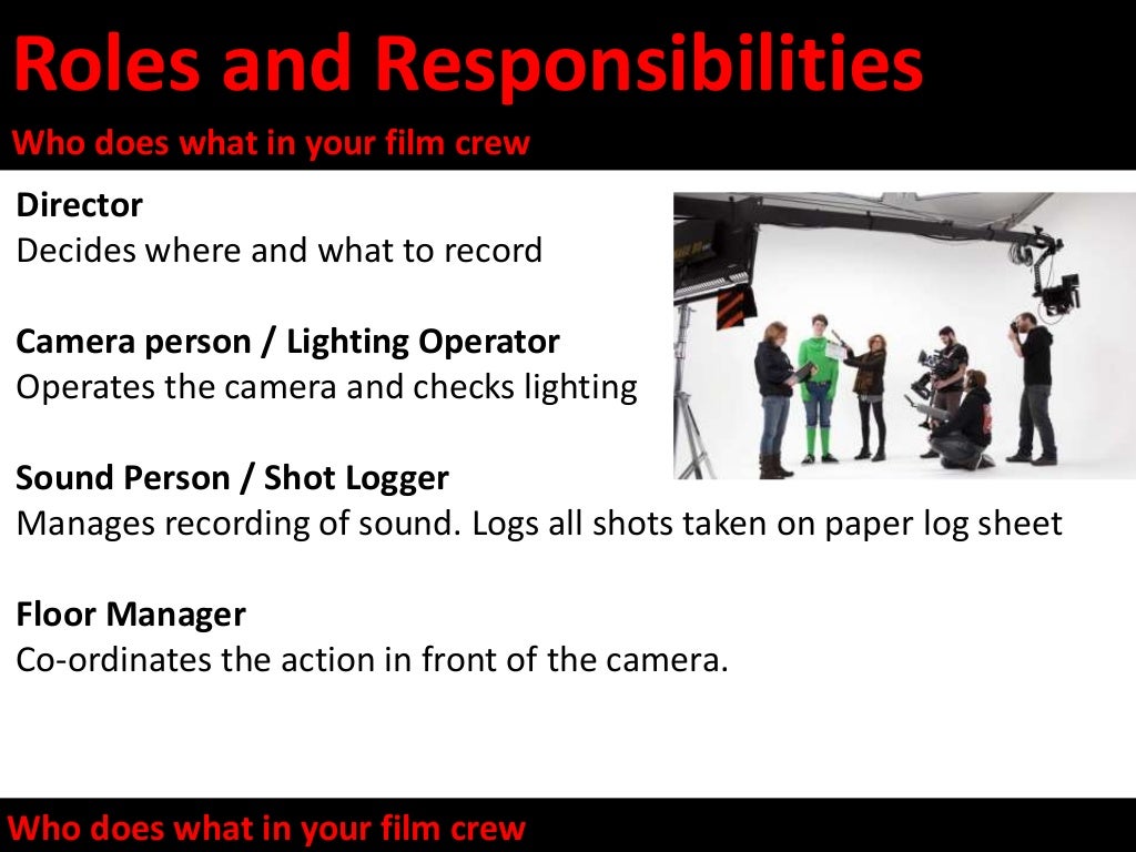 Film Making Activities for Schools and Beginners