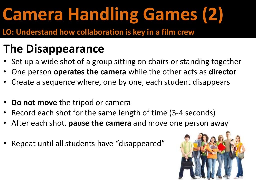 Film Making Activities for Schools and Beginners