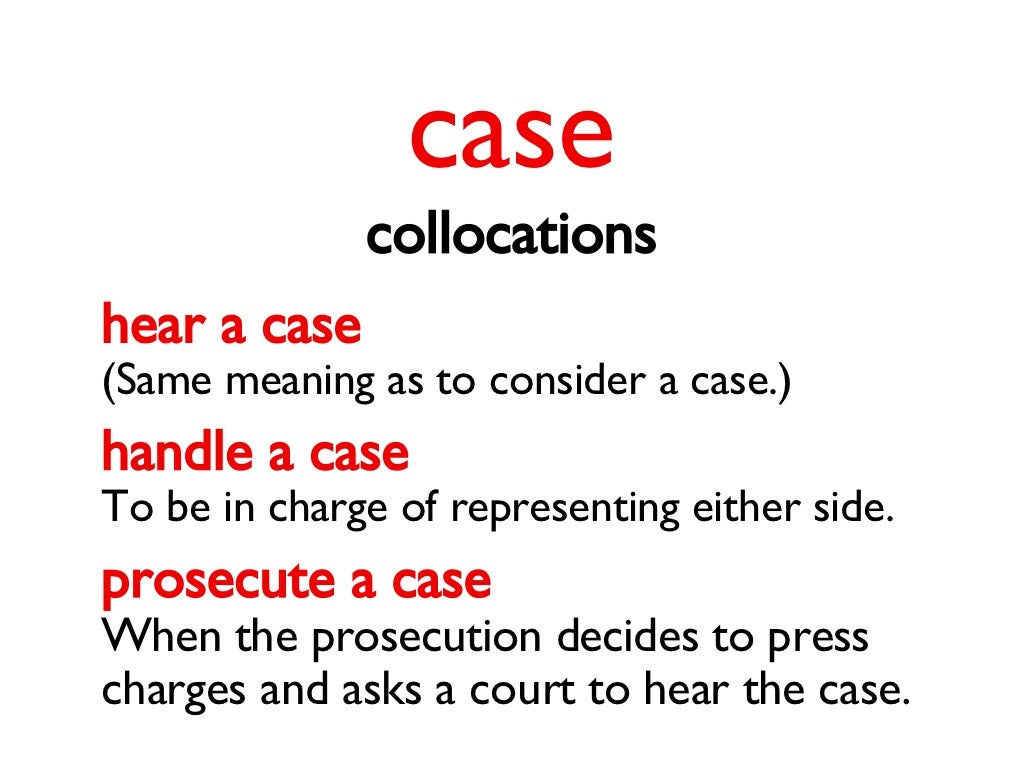 Video Vocab 04 Law 1 Basic Legal Terms