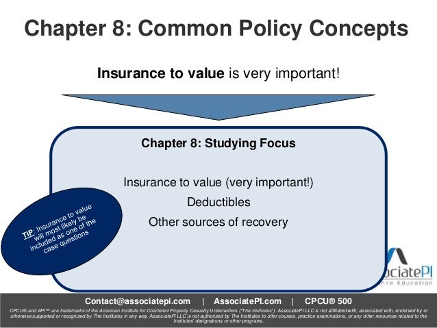 Cpcu 500 Foundations Of Risk Management And Insurance / Cpcu 500