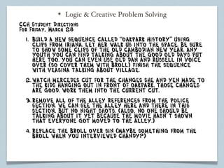 Logic & Creative Problem Solving 