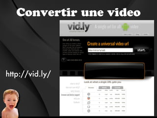 Convertir une video




http://vid.ly/
 