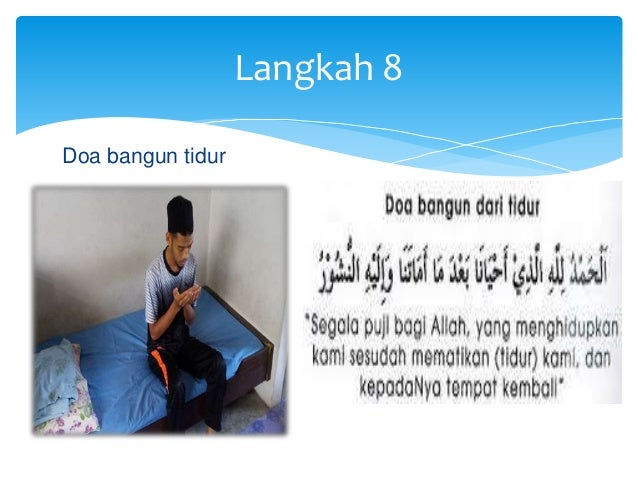 Jom amalkan adab tidur