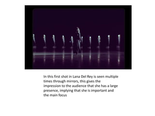 Video analysis l ana del rey young and beautiful | PPTX