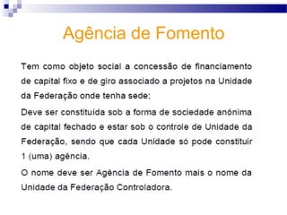 Agência de Fomento
 