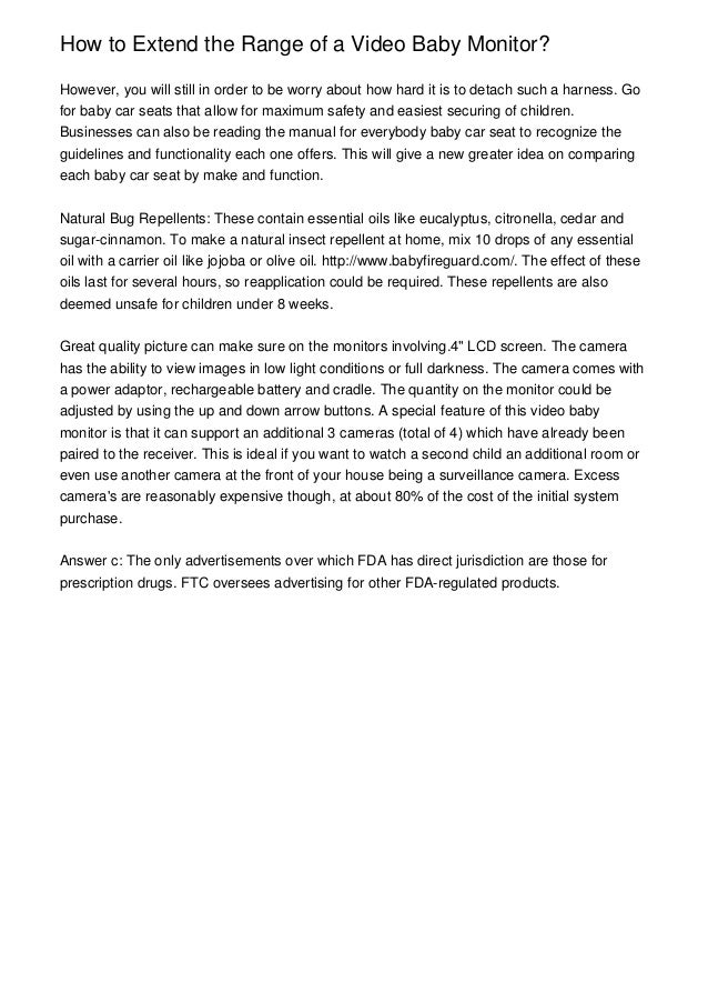 baby car video monitor