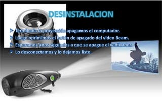 Luego instalar el VGA al computador.