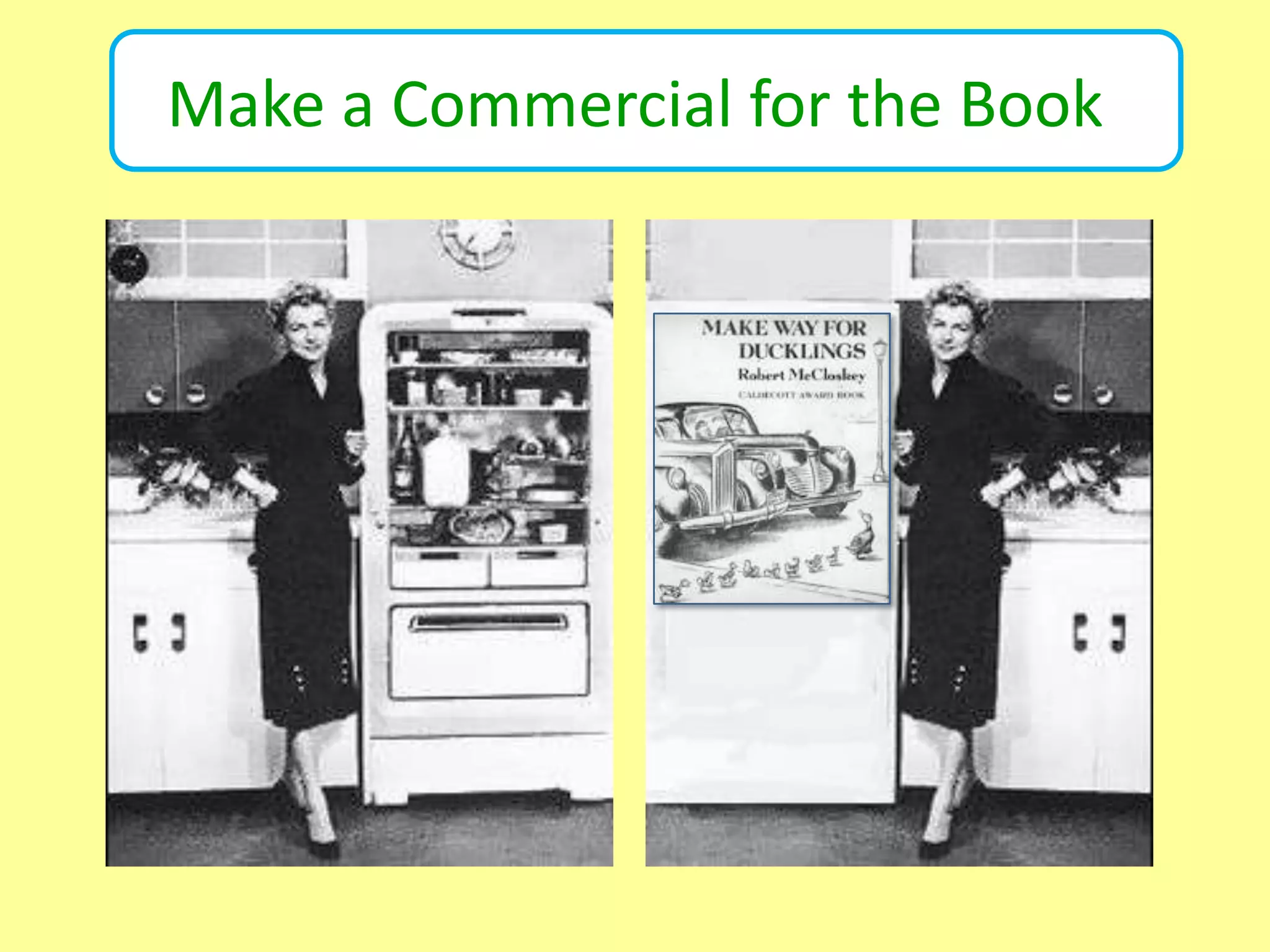 Is this a Book background?Make a Commercial for the Book
 