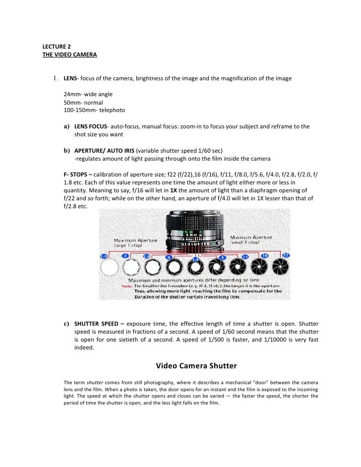 Video Camera And The Language Of Film