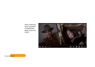 Incorruptibles
https://www.you
tube.com/watch
?v=lSgyOEQ4h-
g&ab_channel=S
innEfil
 