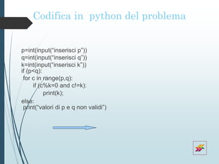 I cicli in Python 3 | PPTX
