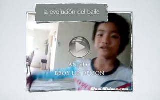 la evolución del baile
 