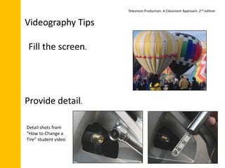 Video Performance Directions Video composition and tips with camera movement | PPTX