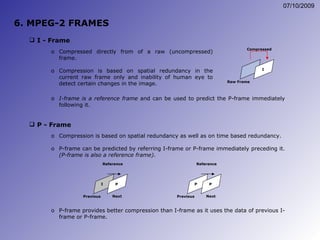 Video Compression Basics - MPEG2