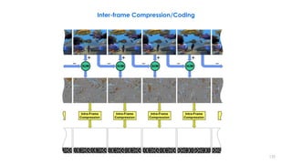Inter-frame Compression/Coding
135
 