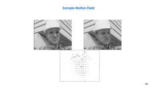 189
Sample Motion Field
 