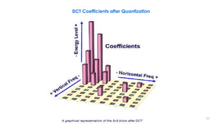 DCT Coefficients after Quantization
23
 