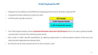 − Payloads must be defined in the IETF(Internet Engineering Task Force) for all media carried by RTP.
− A payload has been...
