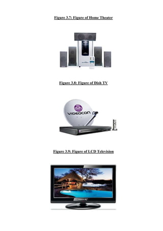 Figure 3.7: Figure of Home Theater
Figure 3.8: Figure of Dish TV
Figure 3.9: Figure of LCD Television
 