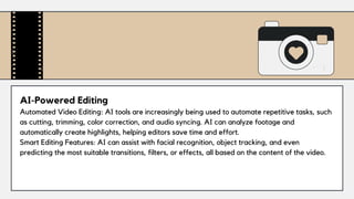 FUTURE OF VIDEO EDITING- CYBER TECH CREATIONS | PDF