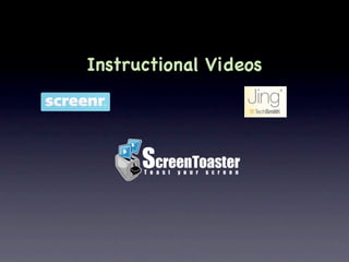 Instructional Videos
 