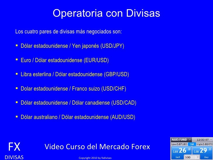 Mercado forex ejemplo