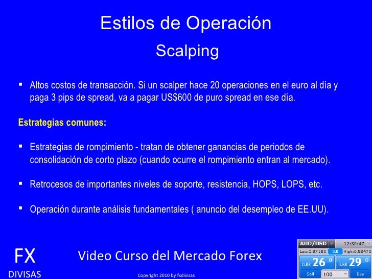 Cursos divisas forex